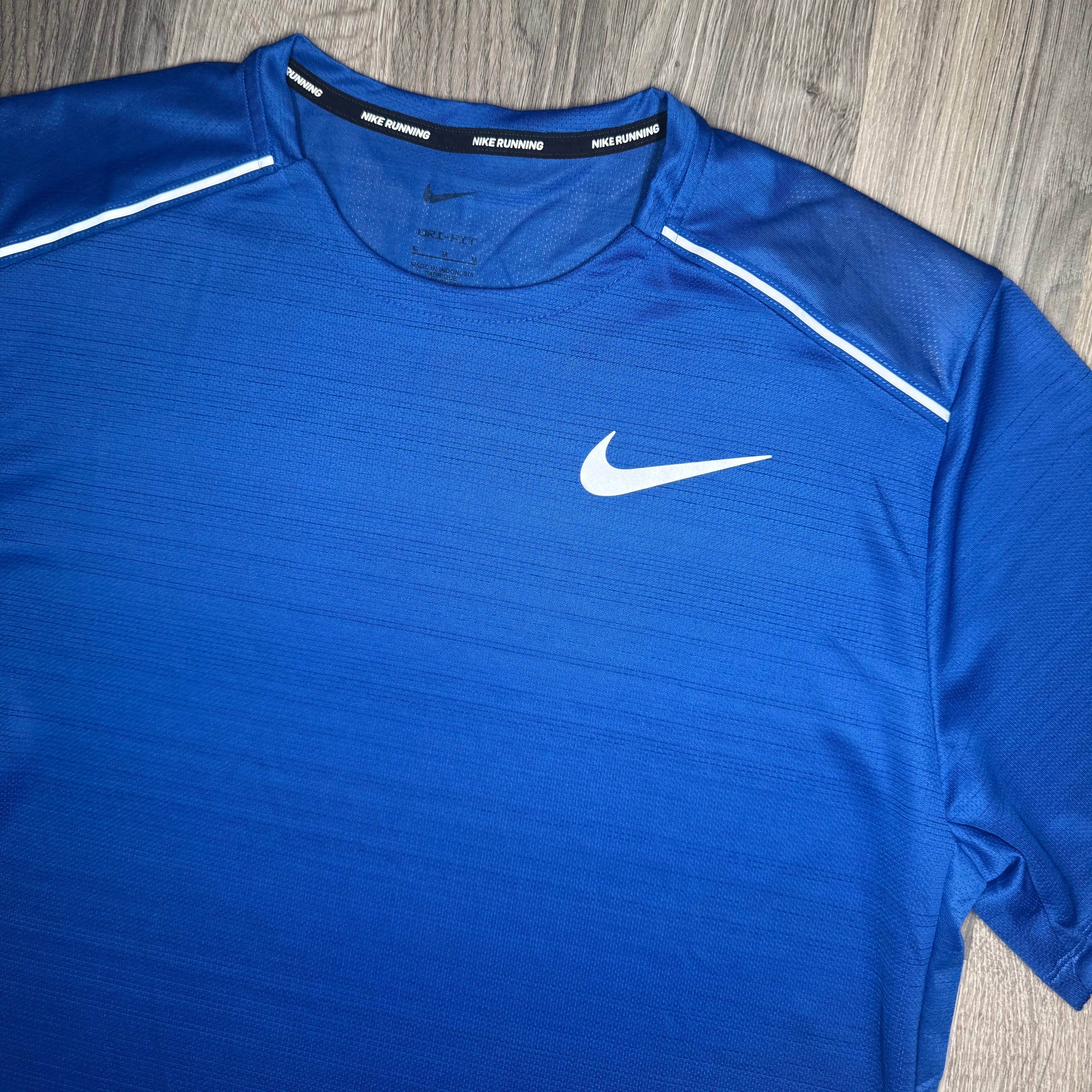 Nike Miler Tee Dark Blue