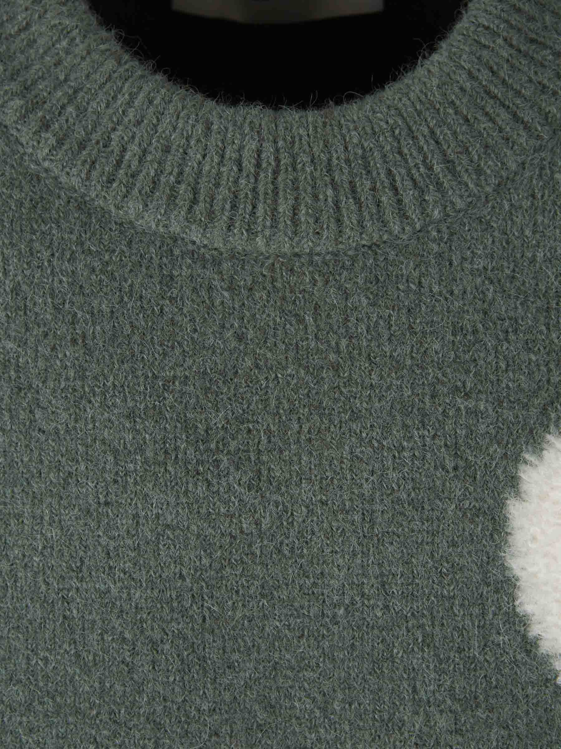 Ami Paris Sweater Green