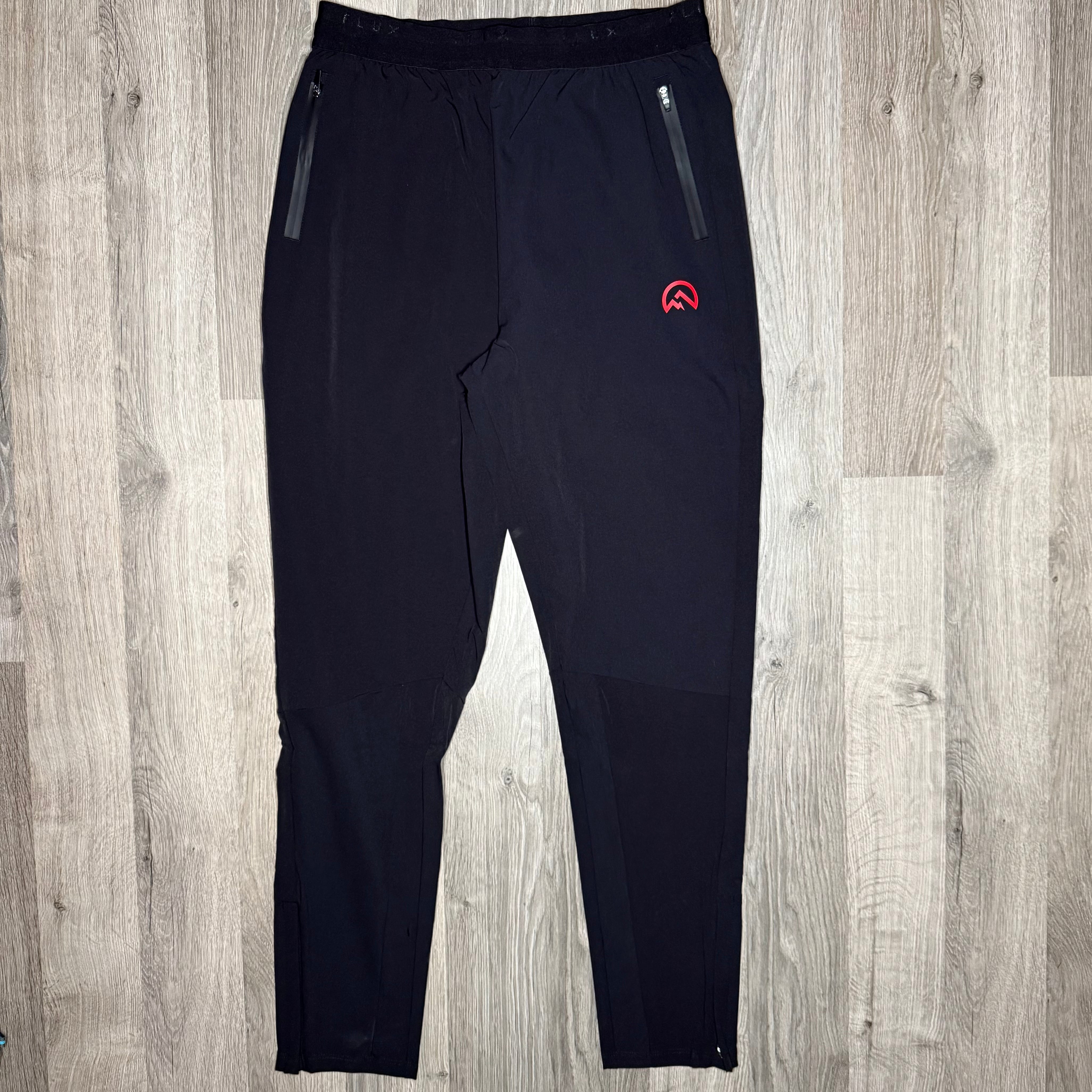 Flux Versatility Set - Jacket & Bottoms - Black / Grey / Red (Junior)