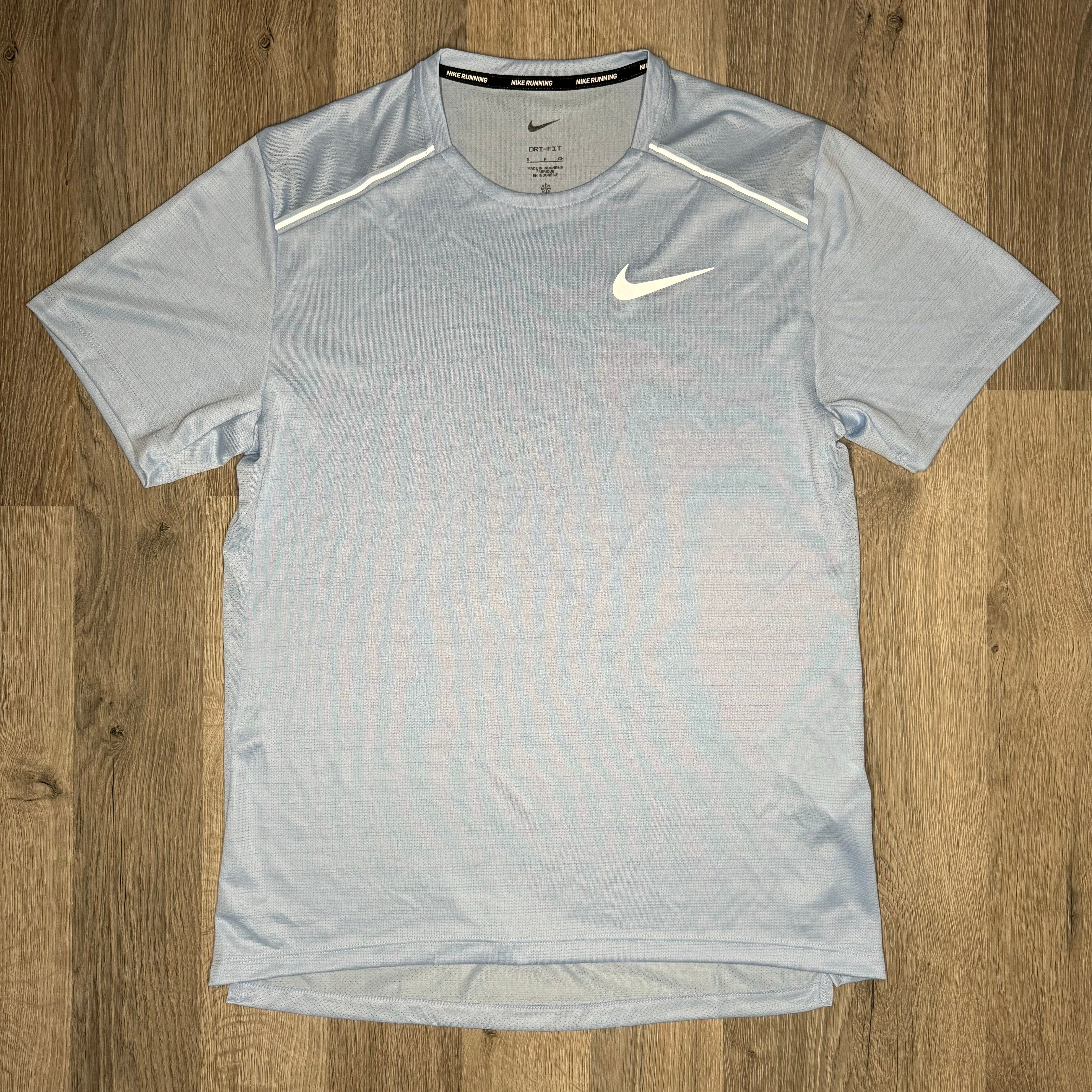 Nike Miler & Flex Stride Set - Tee & Shorts - Cobalt Blue / Grey