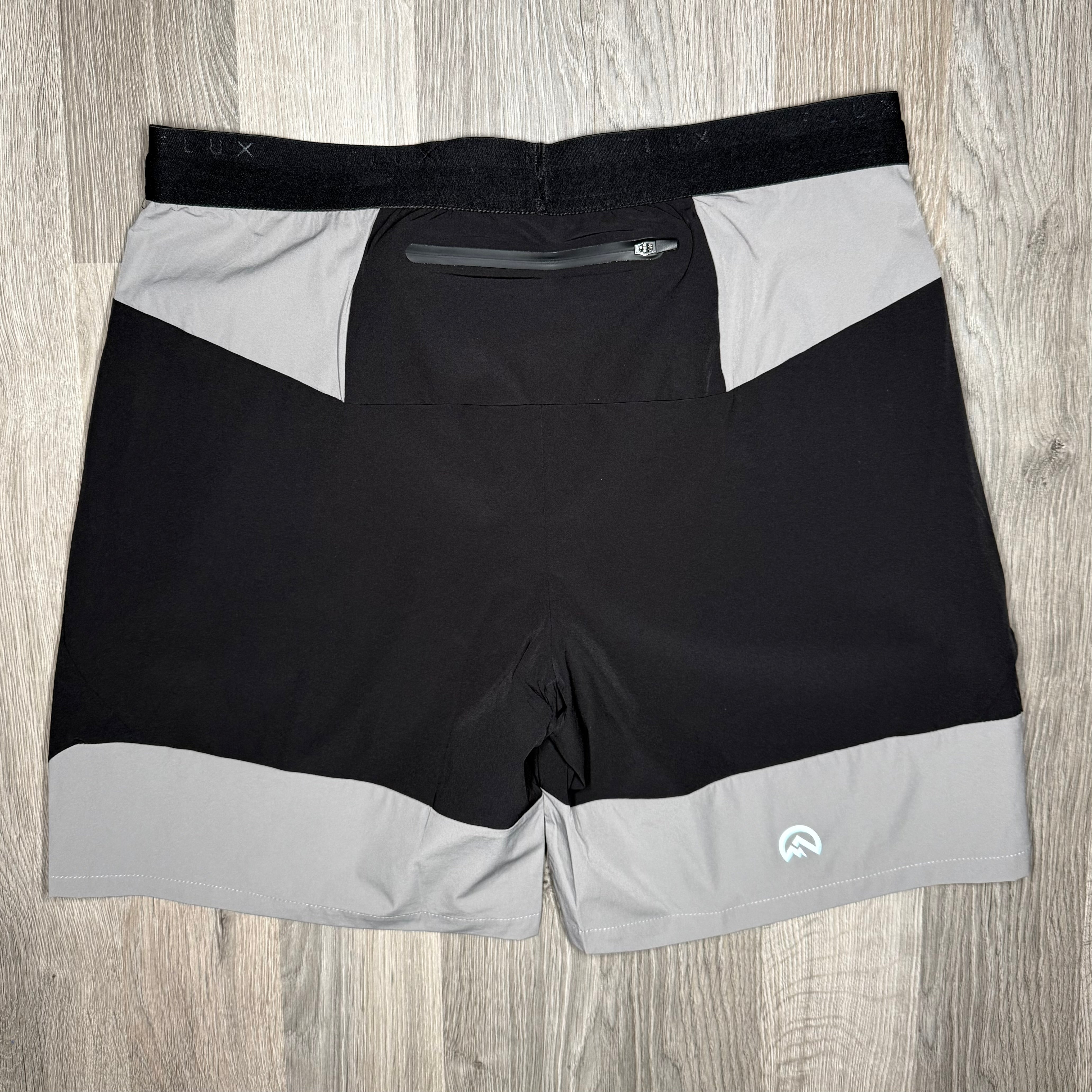 Flux Performance Shorts-  Black / Grey (Junior)