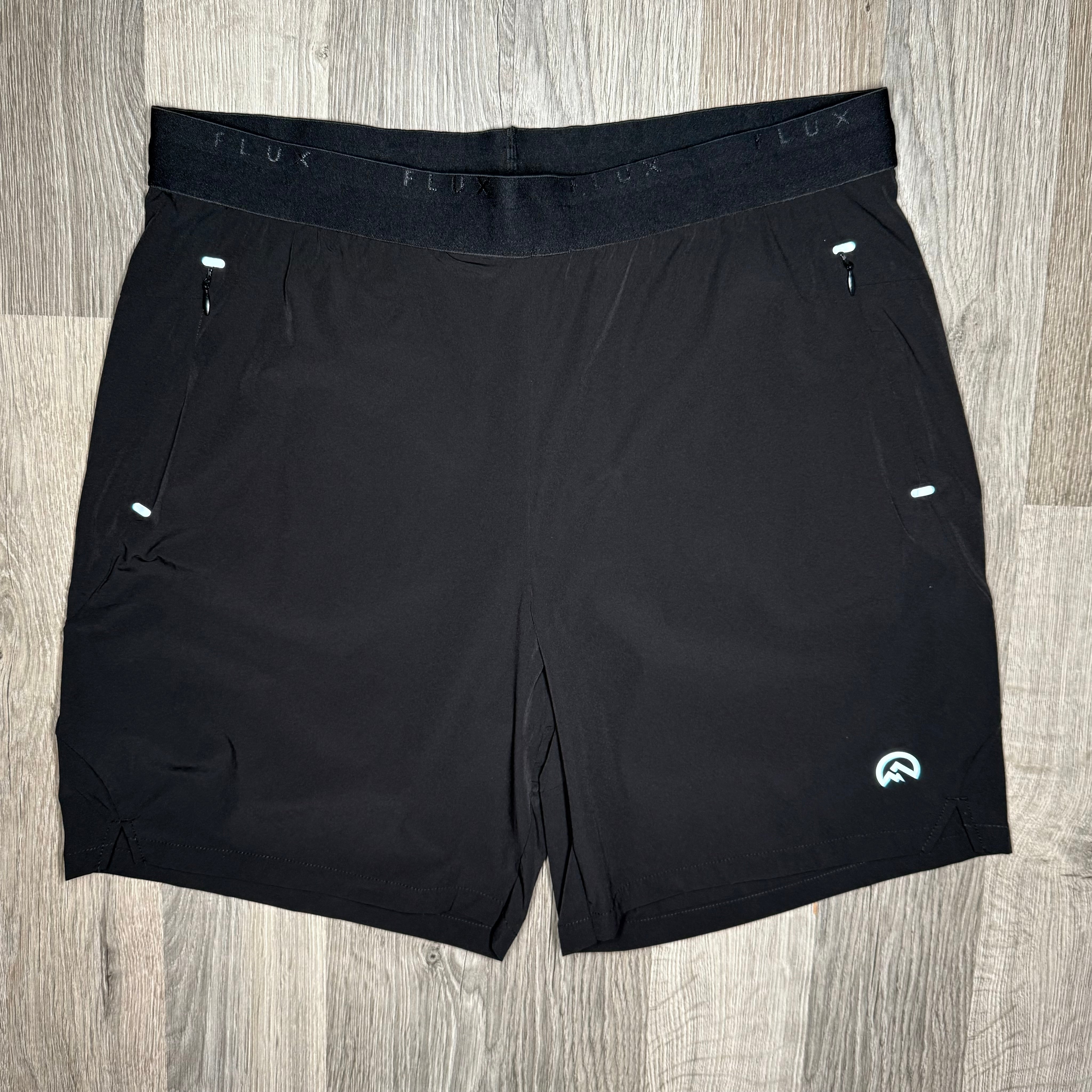 Flux Performance Shorts - Black / Blue (Junior)