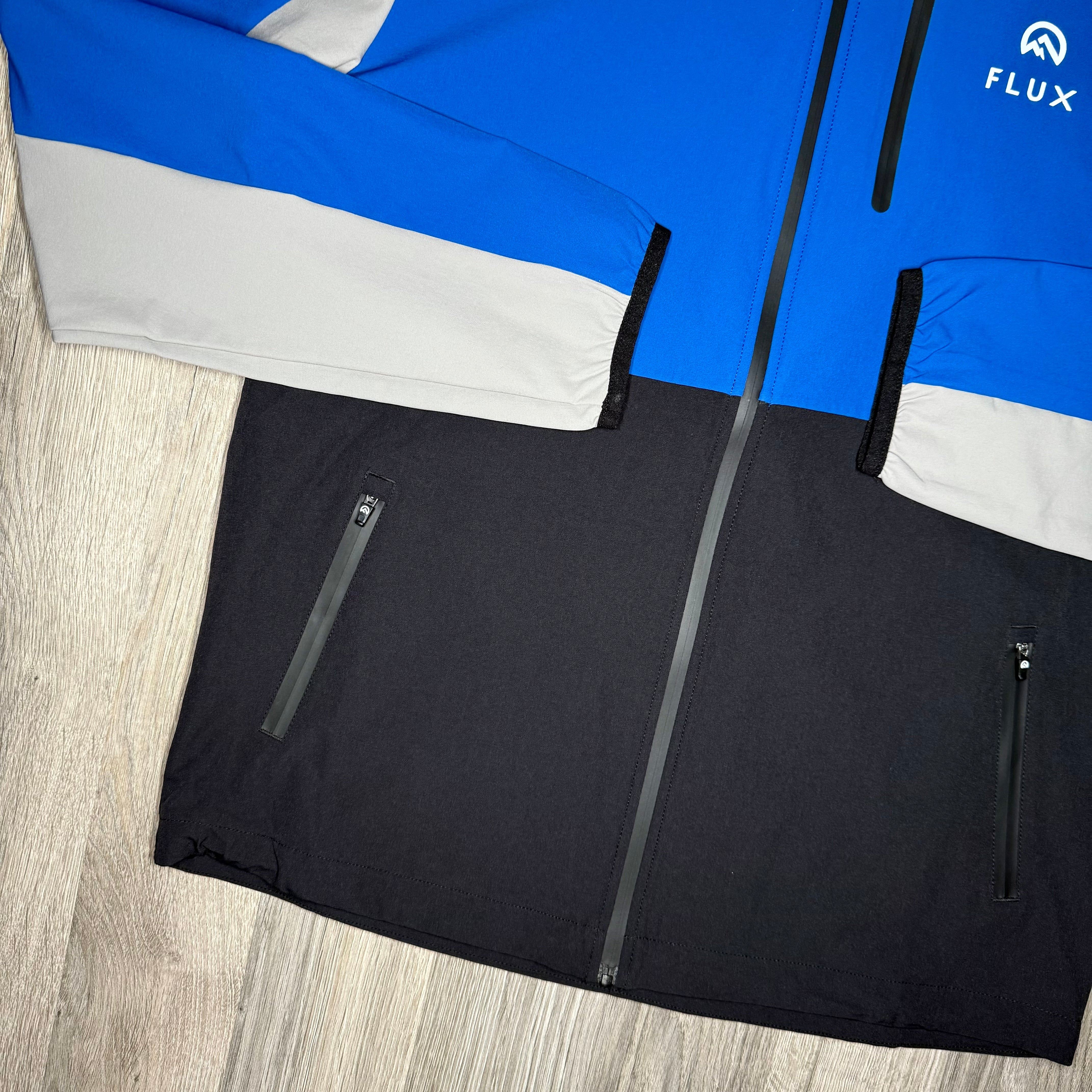 Flux Versatility Jacket - Black / Blue / Grey