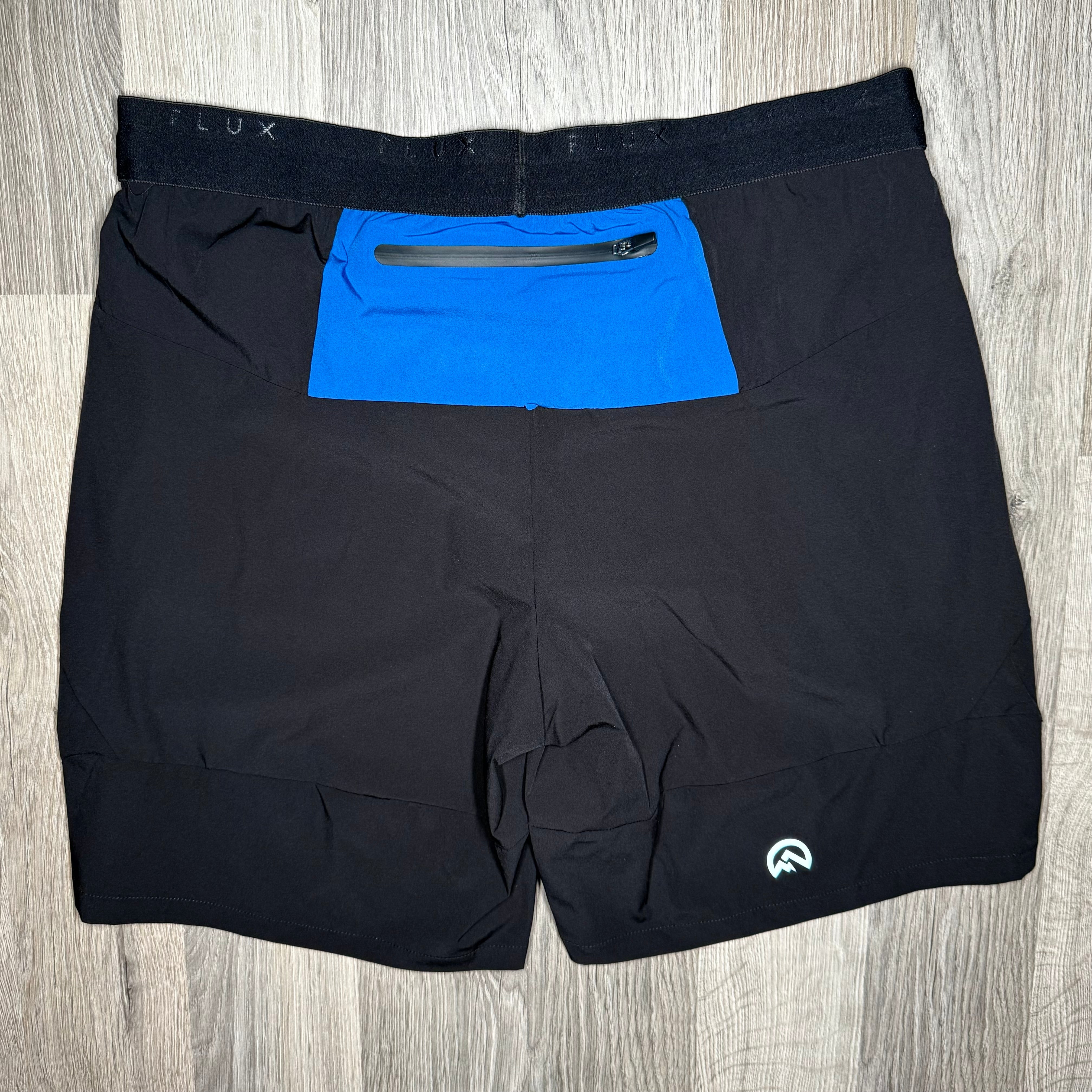 Flux Performance Shorts - Black / Blue