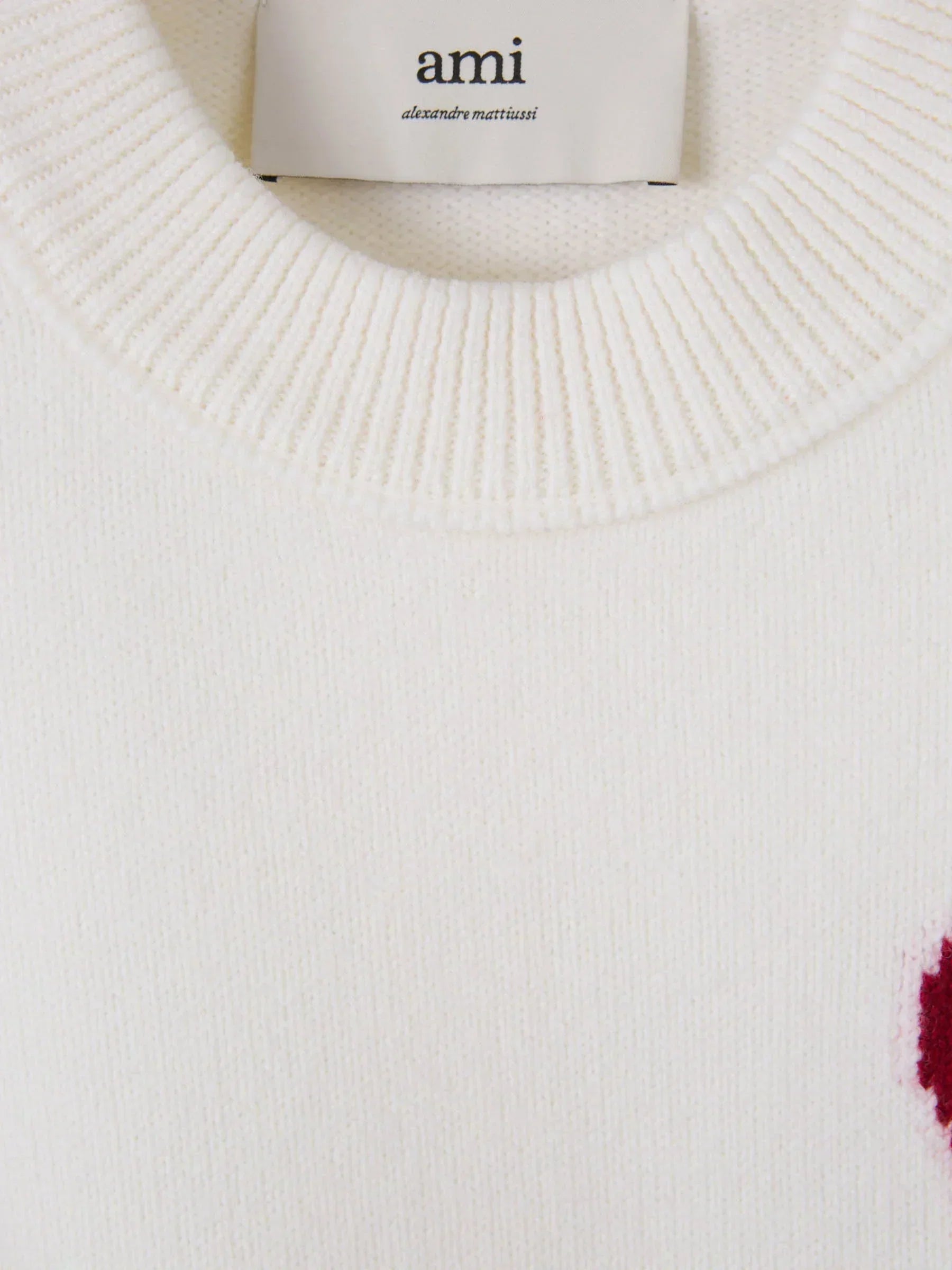 Ami Paris Sweater White