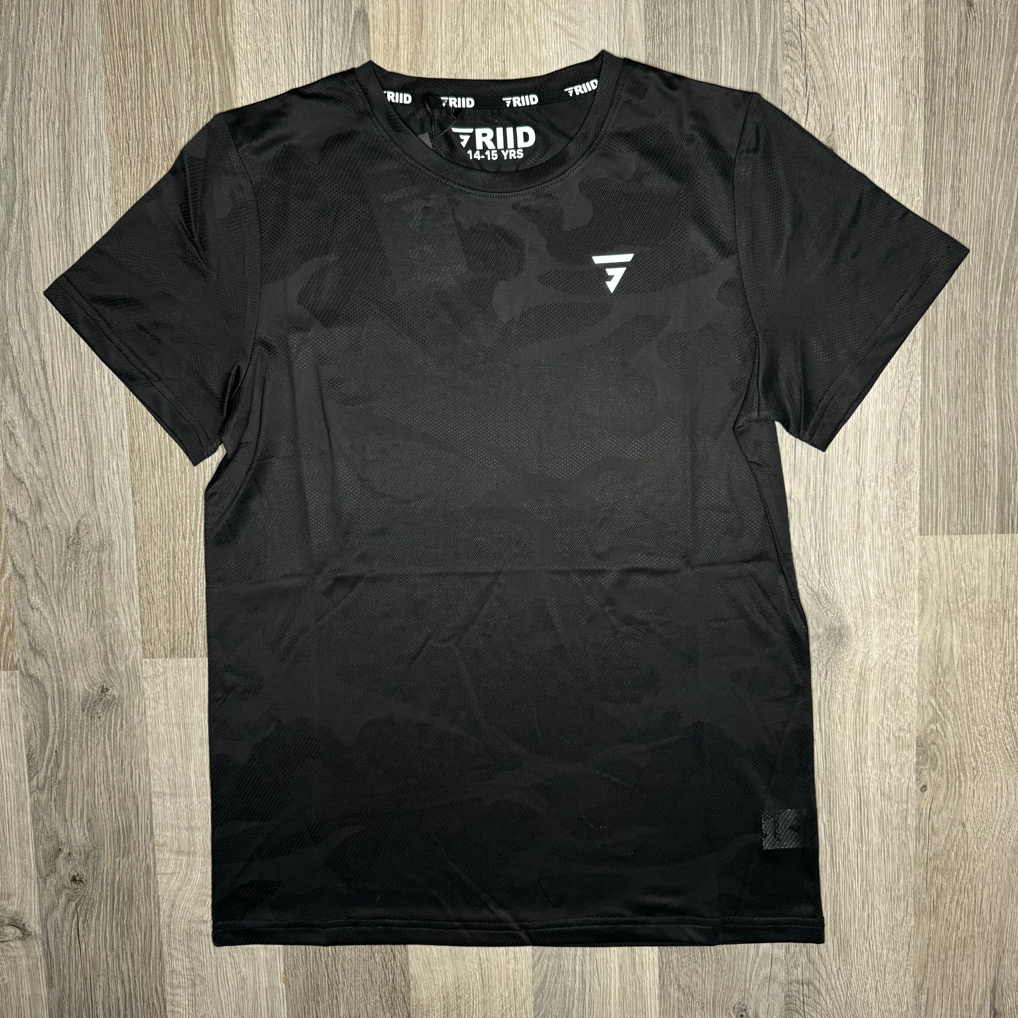 GRIID Camo Tee Black (Junior)