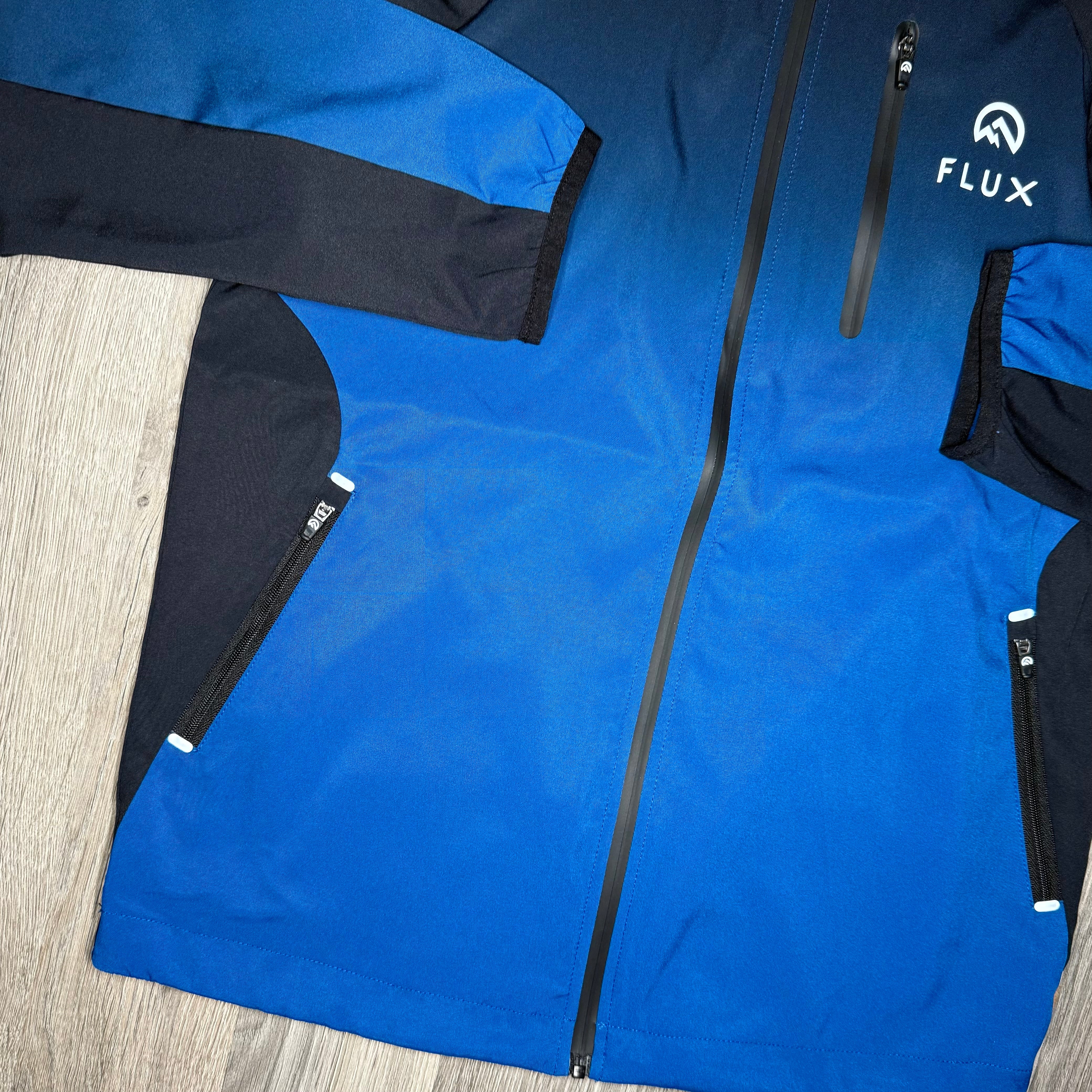 Flux Gradient Jacket - Black / Blue