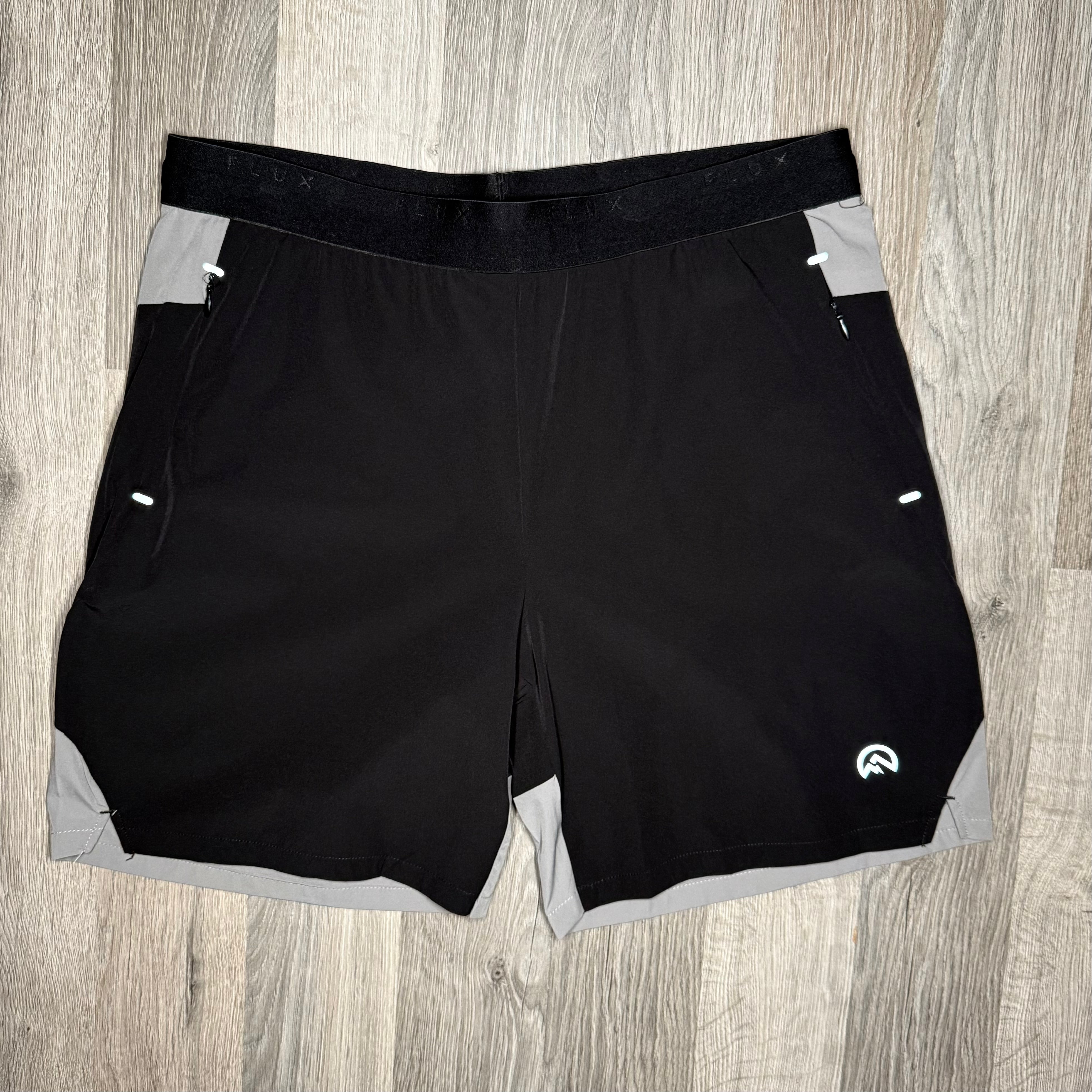 Flux Performance Shorts-  Black / Grey (Junior)