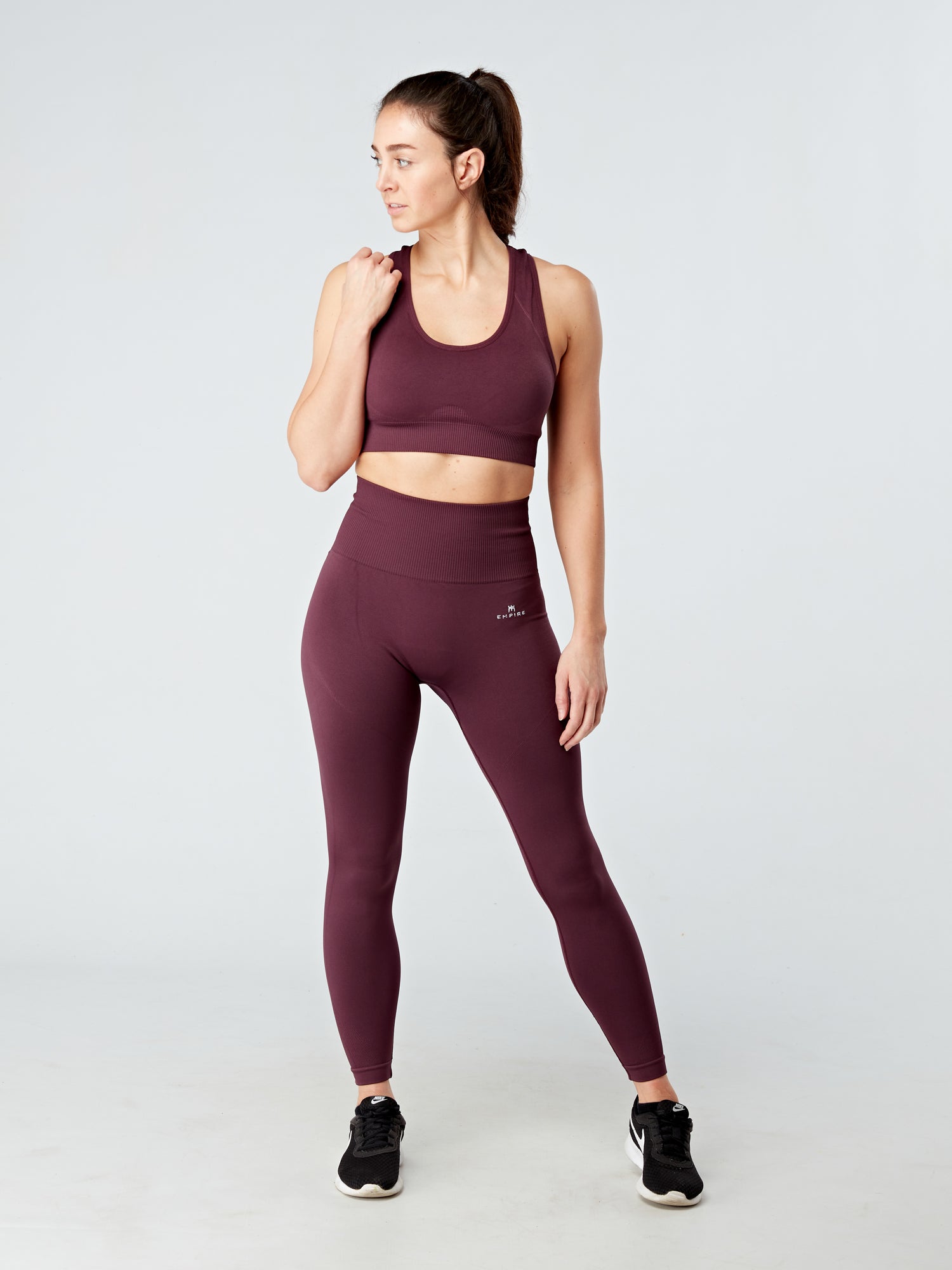 ATHENA LEGGINGS - PLUM