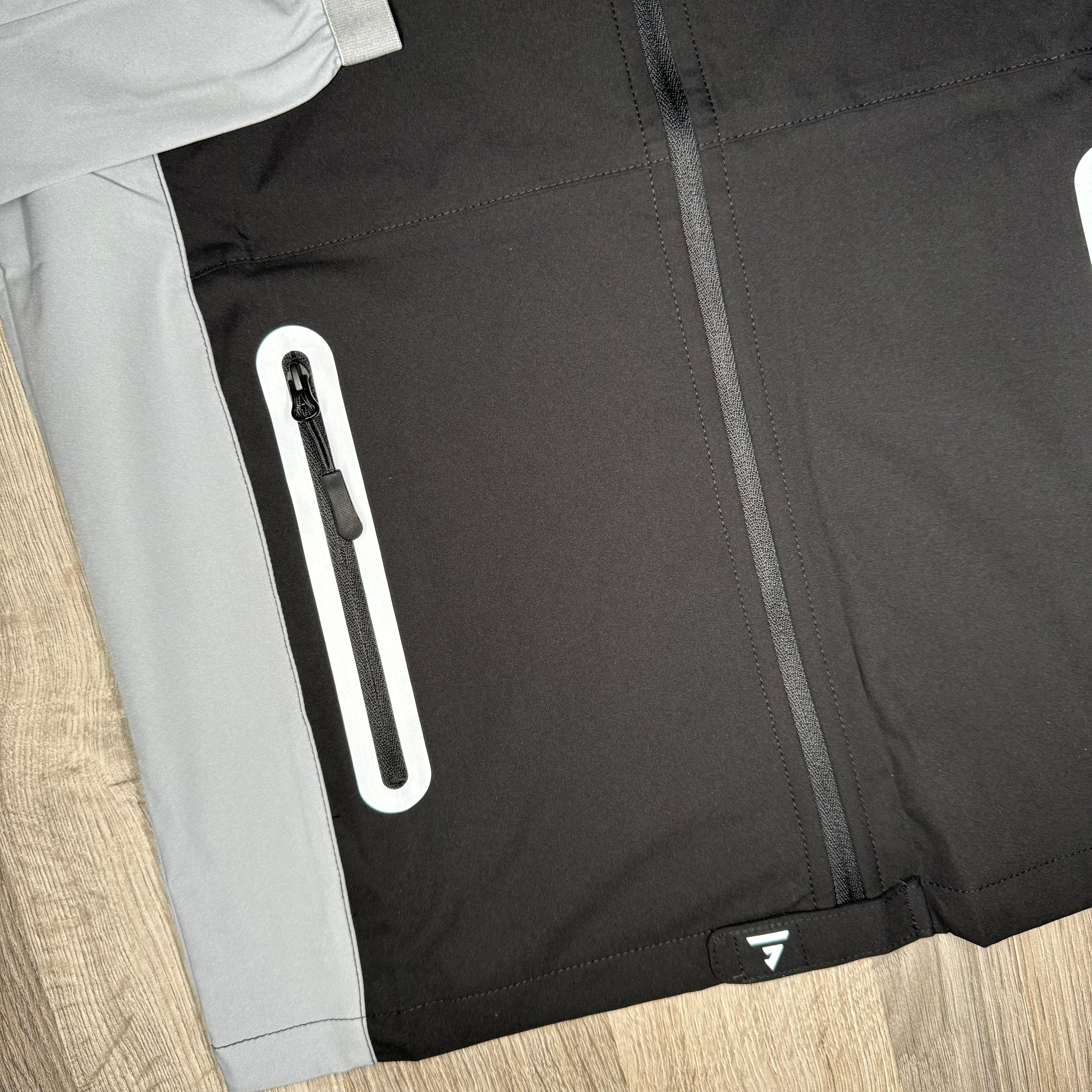 GRIID Reflect Windrunner Black / Grey (Junior)