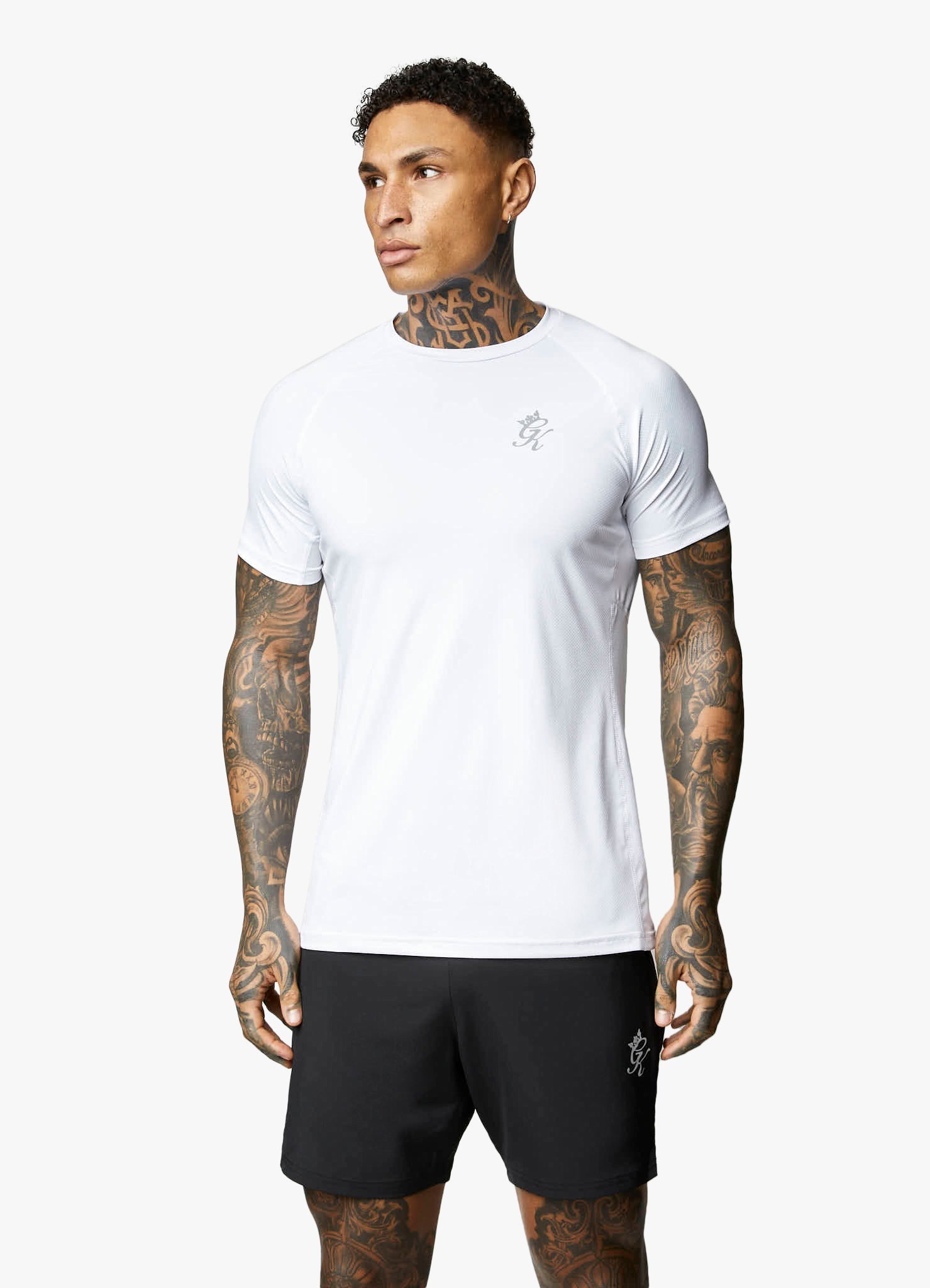 Gym King Energy Tee - White