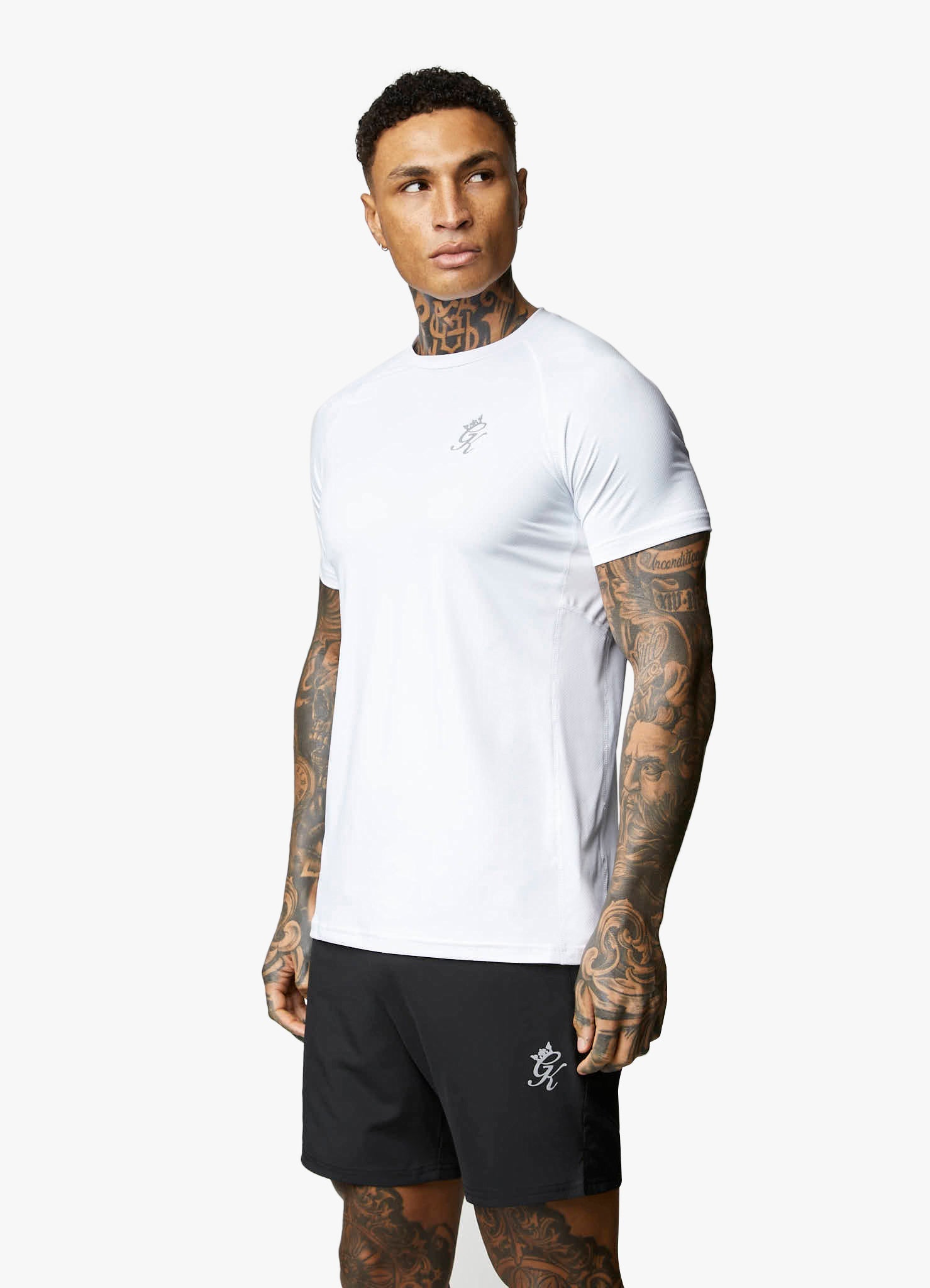 Gym King Energy Tee - White