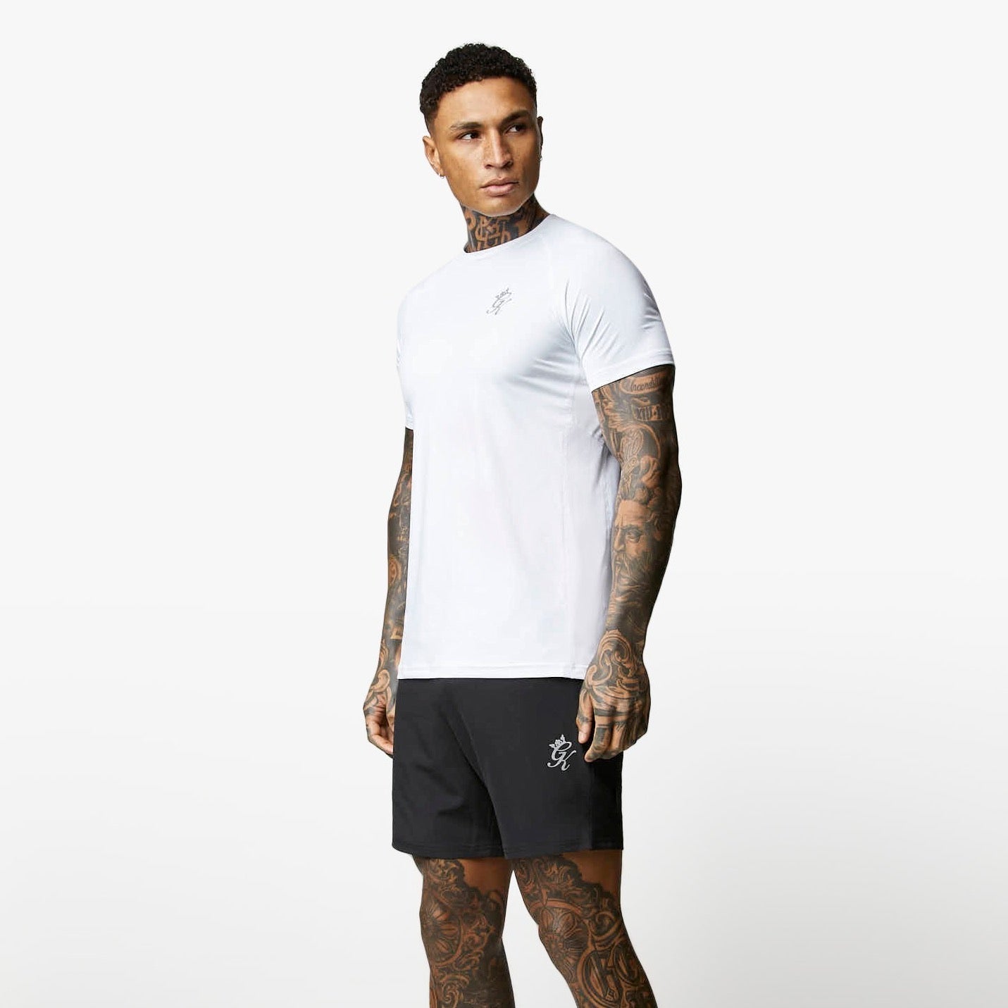 Gym King Energy Tee - White