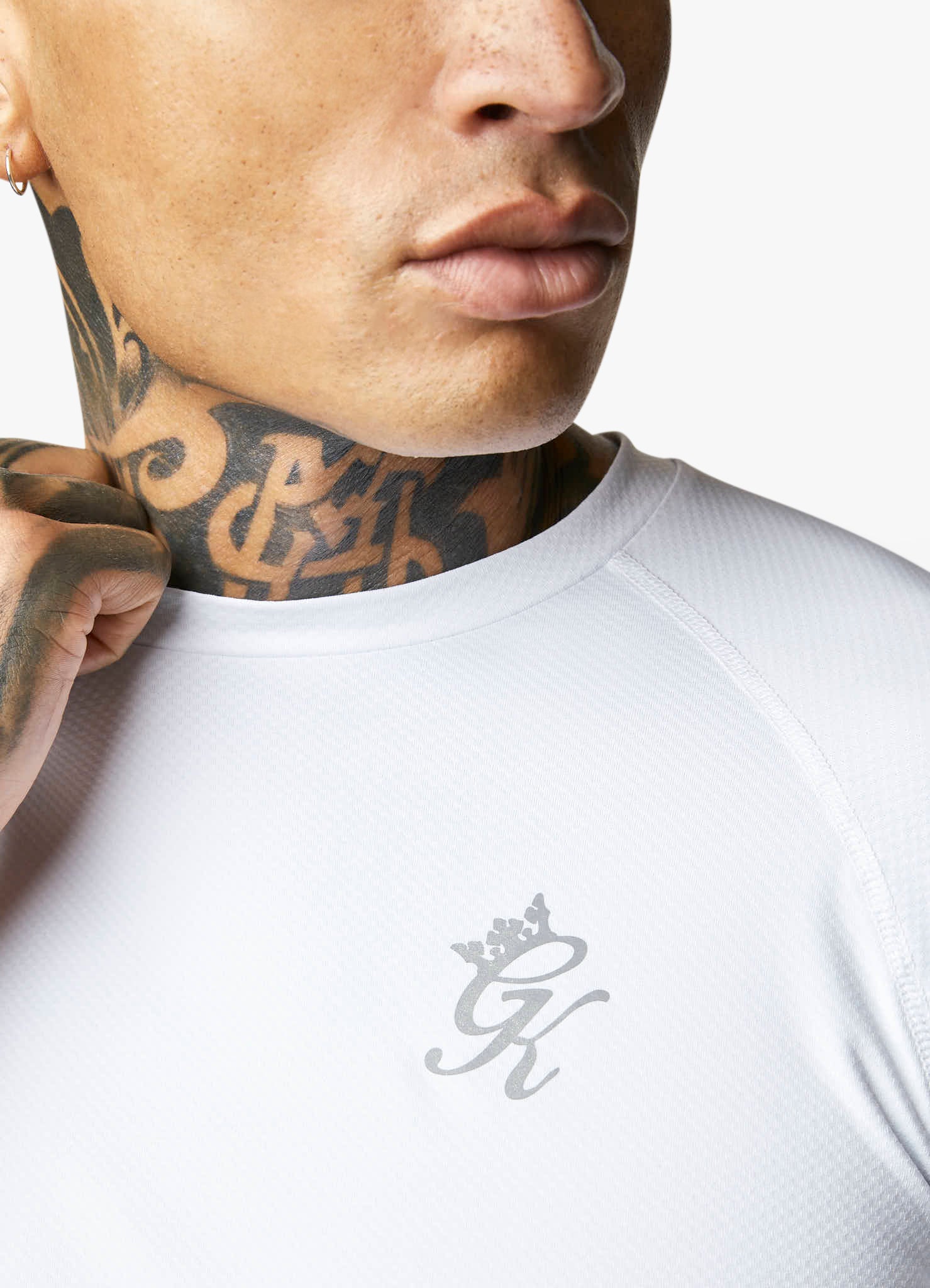 Gym King Energy Tee - White