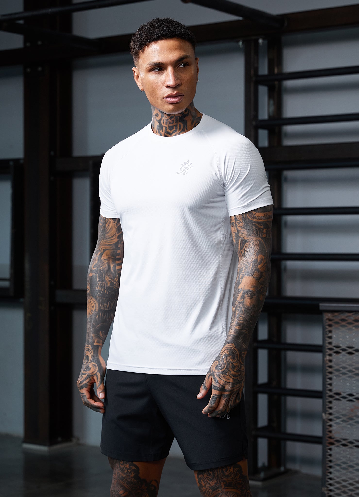 Gym King Energy Tee - White