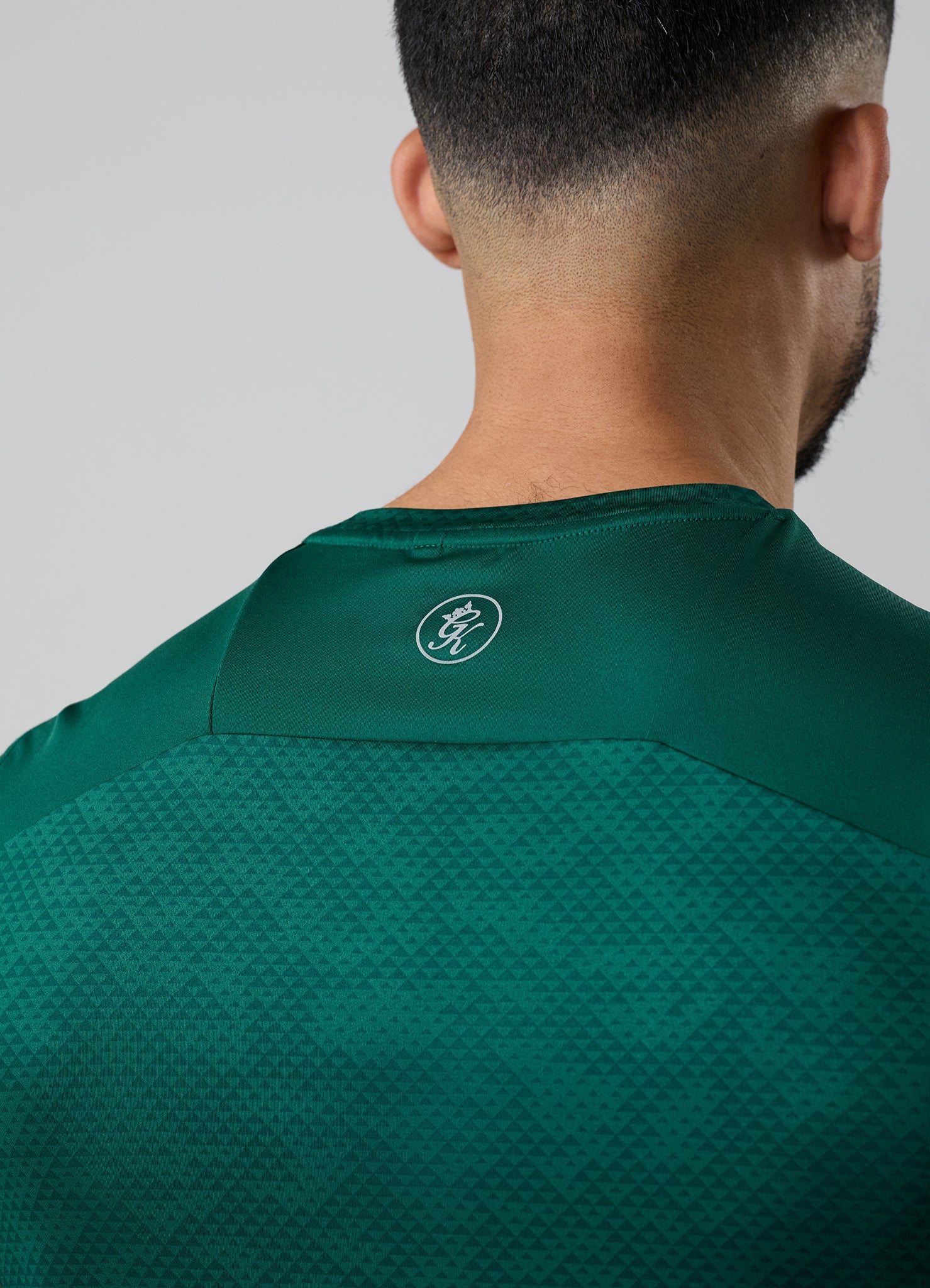 Gym King Enigma AOP Tee - Emerald Green