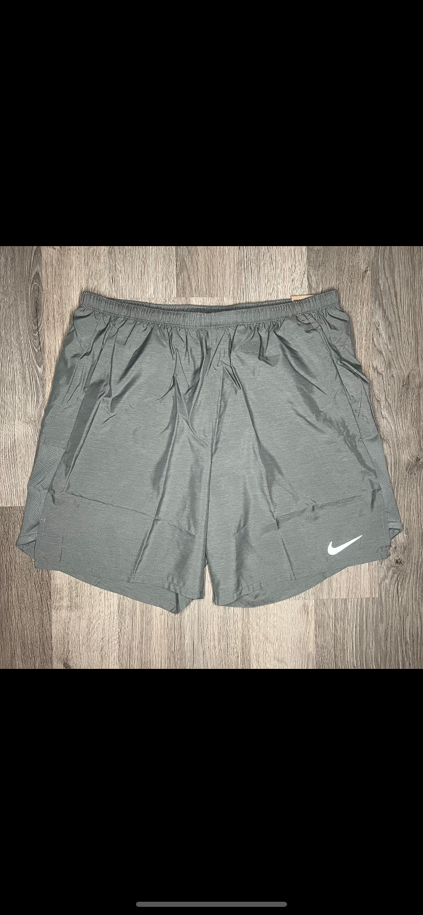 Nike Miler & Challenger Set - Tee & Shorts - University Blue / Grey