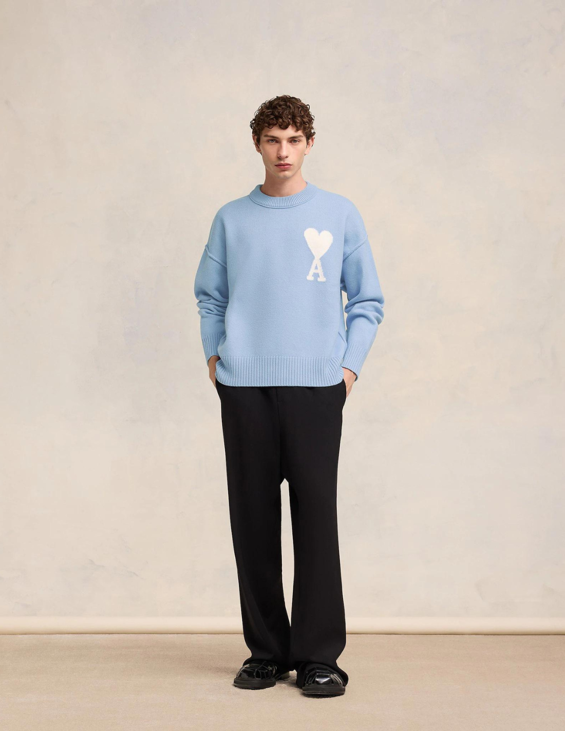 Ami Paris Sweater Bleu