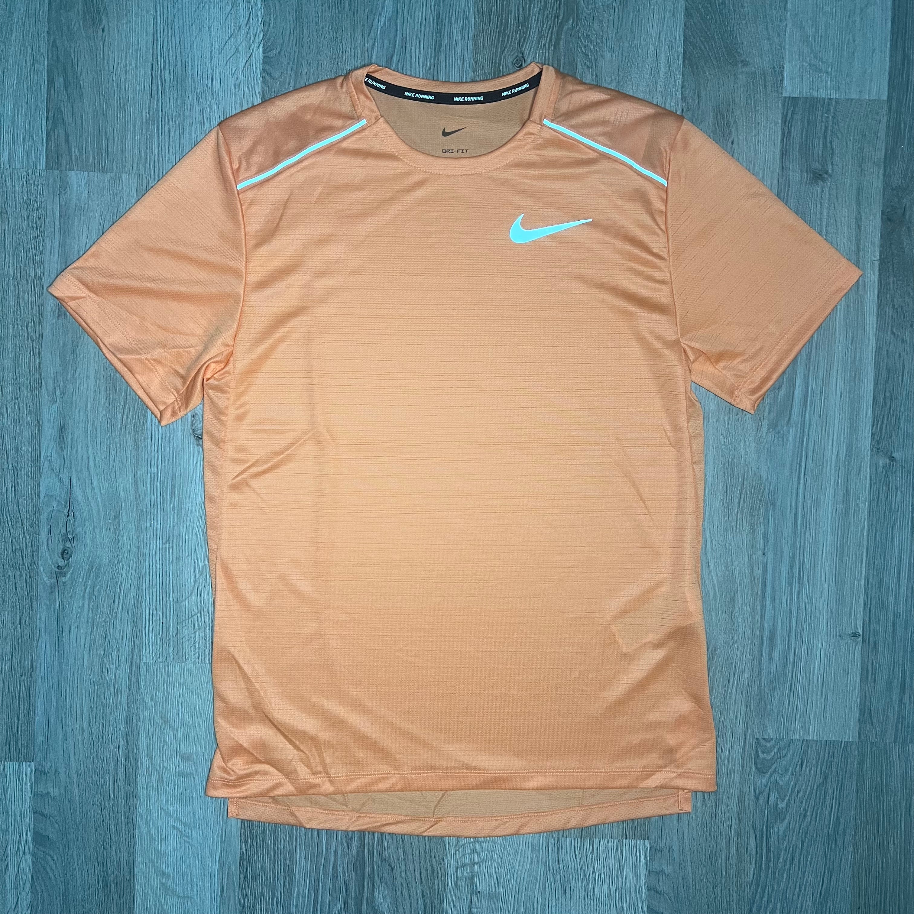 Nike Miler Tee Orange Trance