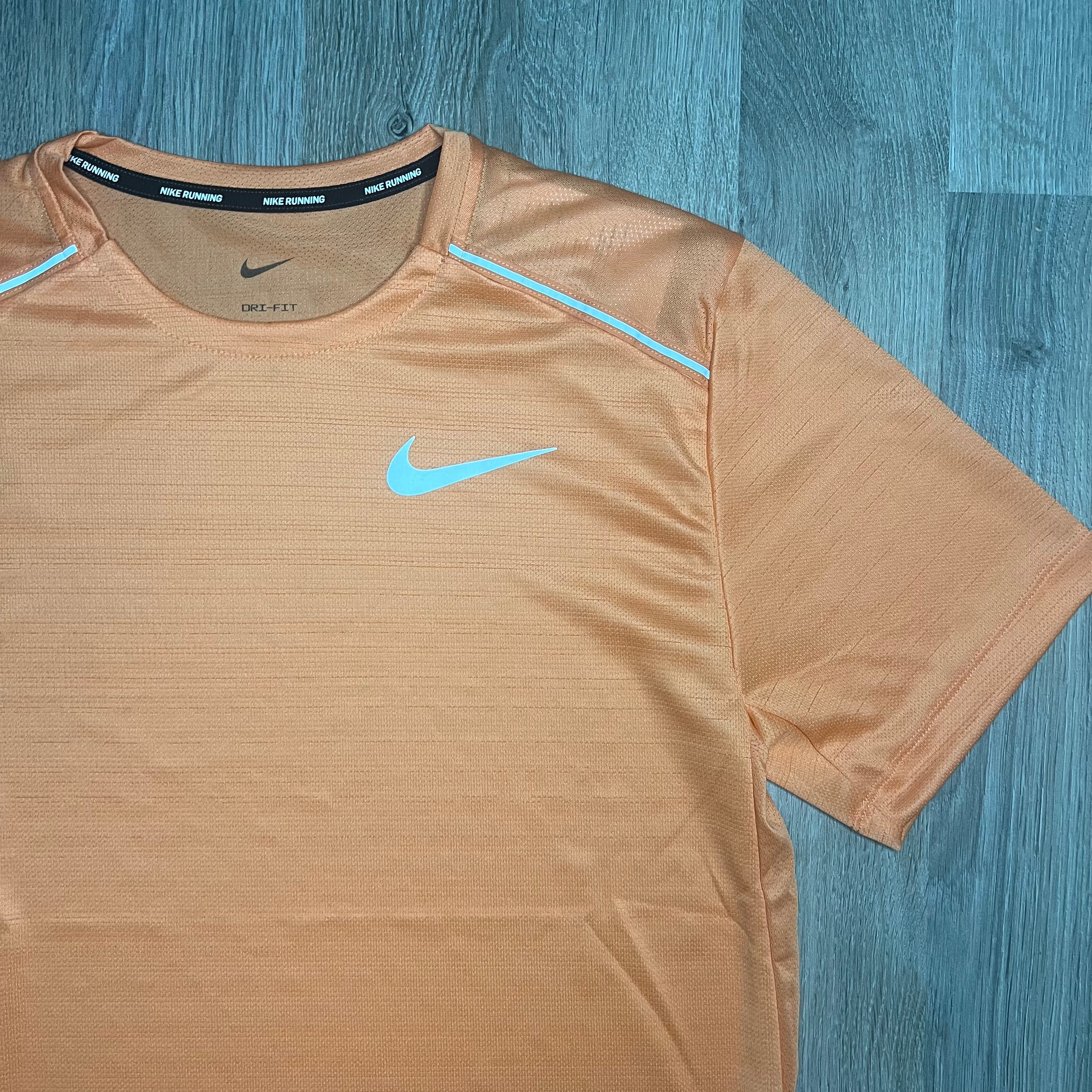 Nike Miler Tee Orange Trance